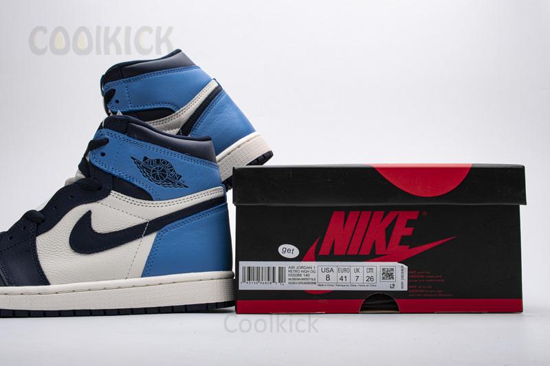 Air Jordan 1 Retro High OG “Obsidian University Blue” - Image 2