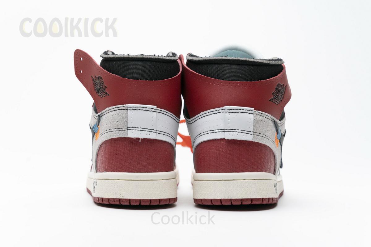 Latest Version Jordan 1 Retro High Off-White Chicago - Image 8