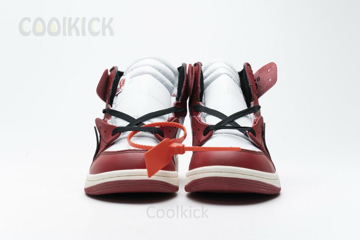 Latest Version Jordan 1 Retro High Off-White Chicago - Image 5