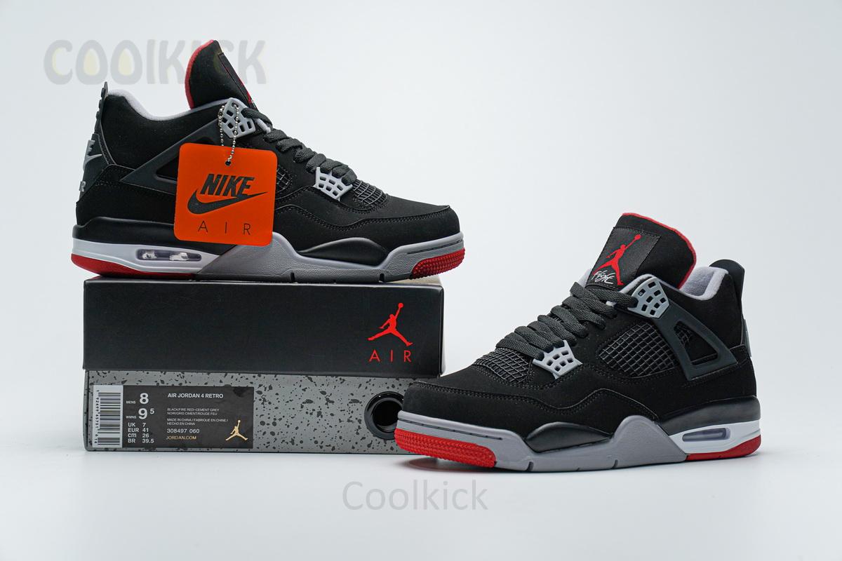 H12 Jordan 4 Retro Bred (2019) - Image 4